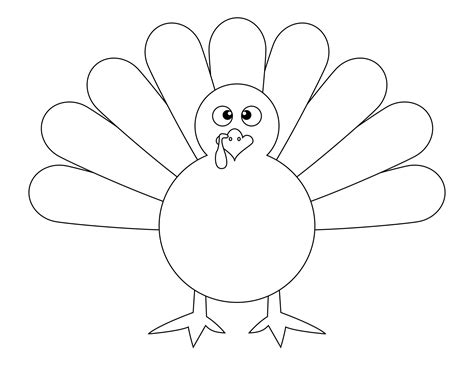 Blank Turkey Template